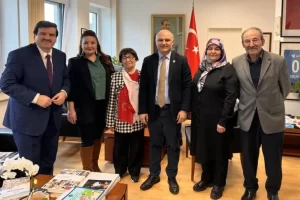 Türkiye Cumhuriyeti Essen Başkonsolosu Taylan Özgür Aydın, önemli bir ziyaretçiyi