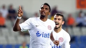 Antalyaspor'un dünyaca ünlü yıldızı Samuel Eto'o, Süper Lig'e damgasını vurmaya