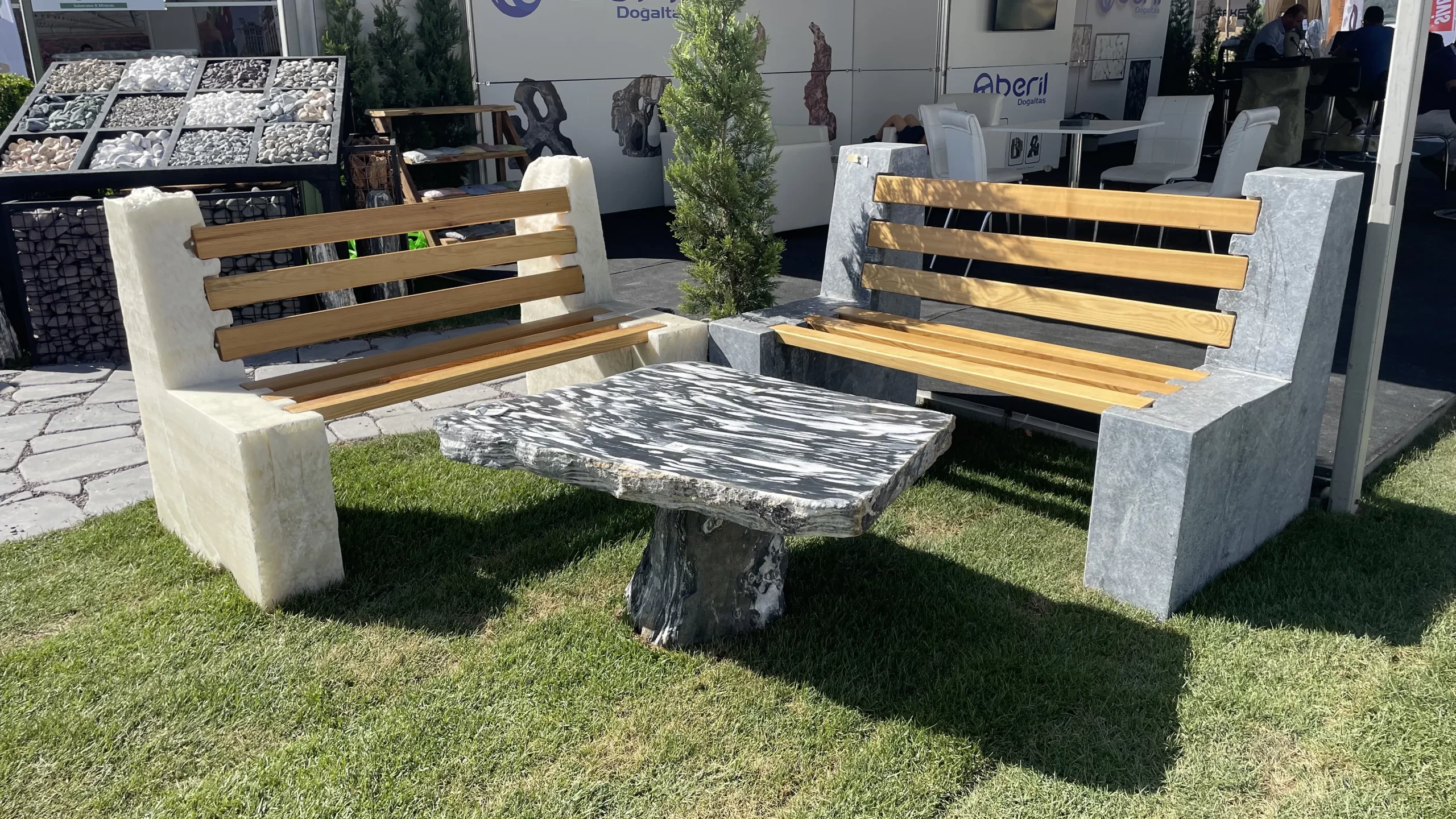Bahçe taşları ve peyzaj ürünleri imal eden firma, ABD başta