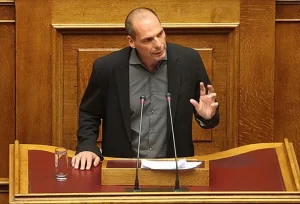  Yunanistan muhalefetinde yer alan Mera25 Partisi'nin lideri Yanis Varufakis,
