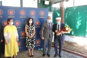 Türkiye’nin Gümülcine Başkonsolosluğu’nda Kurban Bayramı münasebetiyle bayramlaşma töreni düzenlendi.