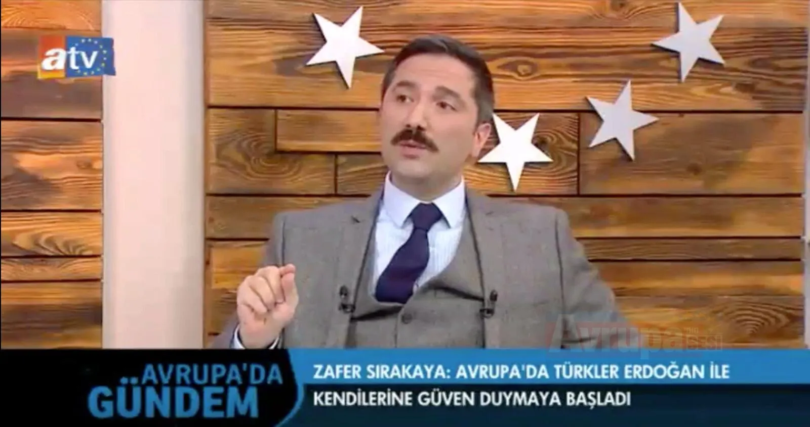   AK Parti İstanbul Milletvekili Zafer Sırakaya, ATV'de yayınlanan Avrupa'da