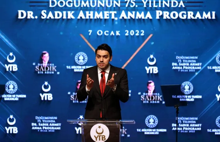 YTB'den "Doğumunun 75. Yılında Dr. Sadık Ahmet'i Anma" etkinliği 1