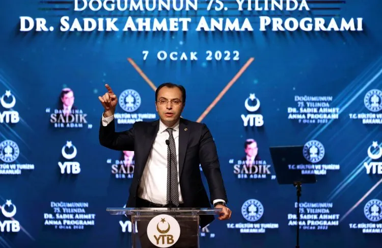 YTB'den "Doğumunun 75. Yılında Dr. Sadık Ahmet'i Anma" etkinliği 8