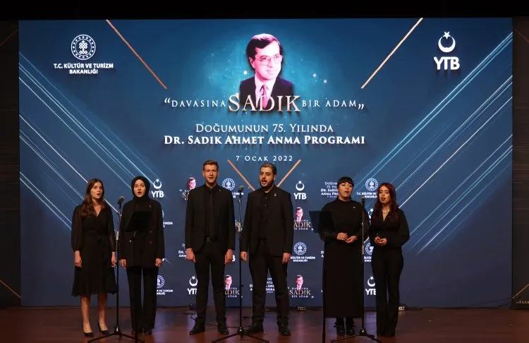 YTB'den "Doğumunun 75. Yılında Dr. Sadık Ahmet'i Anma" etkinliği 12 galeri etGedM Zf892V9z0DbAj