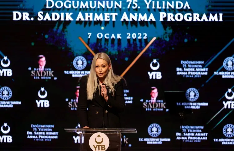 YTB'den "Doğumunun 75. Yılında Dr. Sadık Ahmet'i Anma" etkinliği 7 galeri tVIIh9I1 GAZafkVsL7m