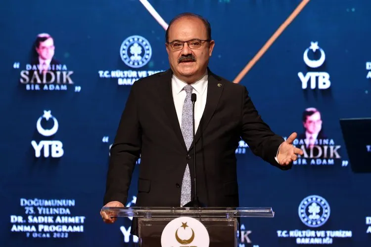 YTB'den "Doğumunun 75. Yılında Dr. Sadık Ahmet'i Anma" etkinliği 2 galeri vXXBb1NlL3CDS5nrqC L