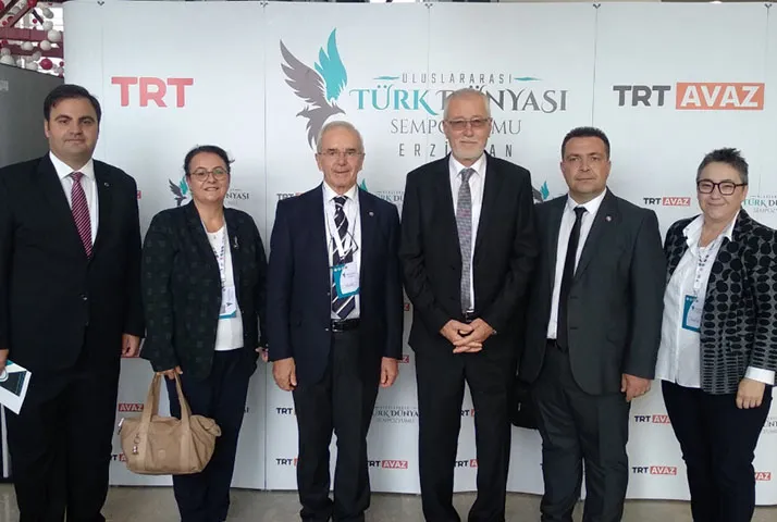 Batı Trakya Türk Azınlığı temsilcileri Uluslararası Türk Dünyası Sempozyumu’na katıldı.