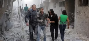 Suriye'de İran komutasındaki Şii milislerle Beşşar Esad ordusunun kuşatmasındaki doğu