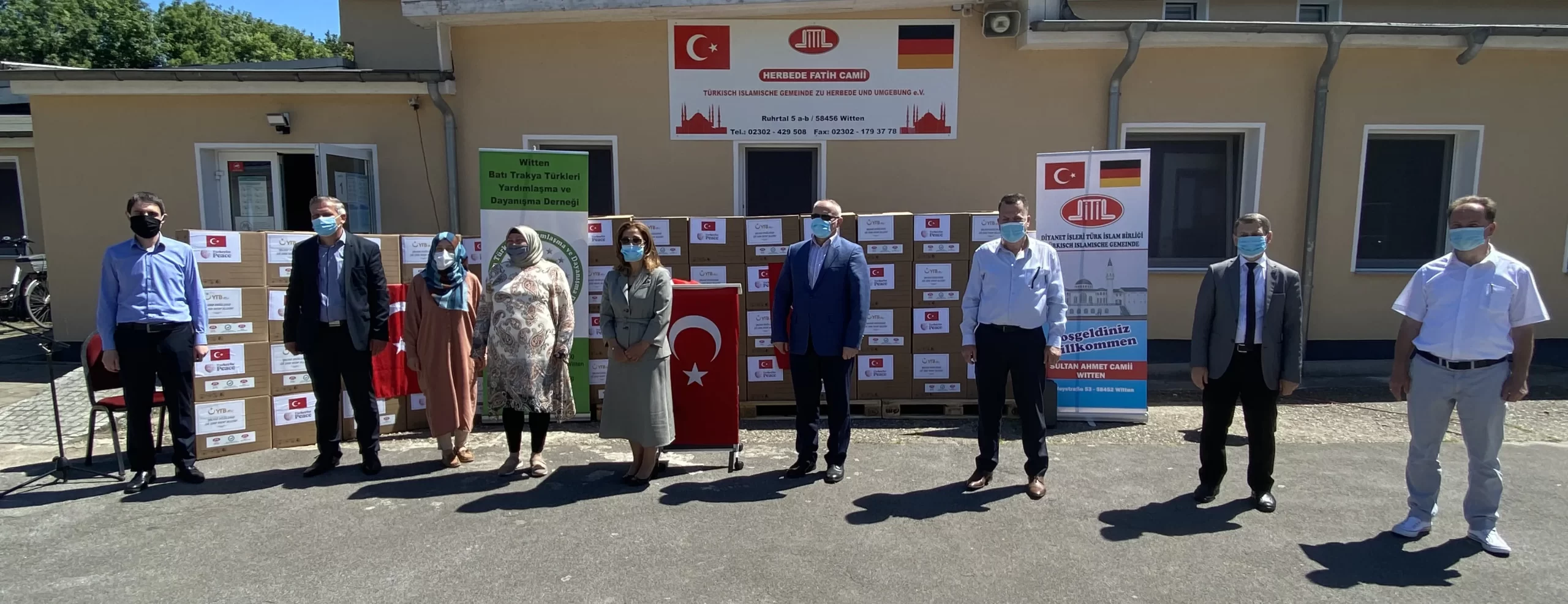 Pandemi sürecinde “Diaspora Covid-19 Destek ve İş Birliği Programı” kapsamında
