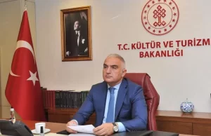 Kültür ve Turizm Bakanı Mehmet Nuri Ersoy, Dışişleri Bakanı Mevlüt
