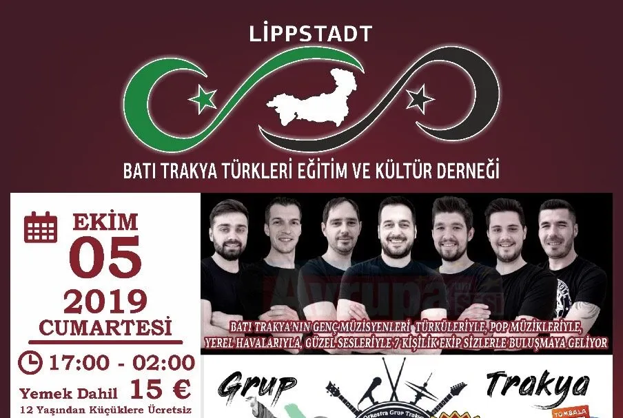 Batı Trakya Türkleri Eğitim ve Kültür Derneği'nin 5 Ekim 2019