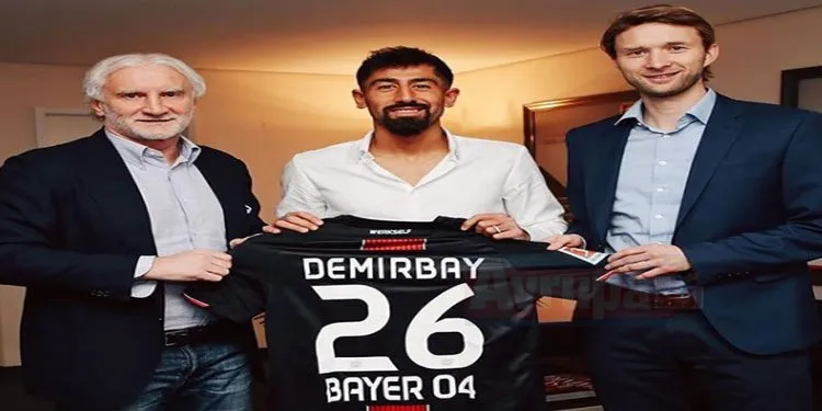   Bayer Leverkusen, Türk asıllı futbolcu Kerem Demirbay ile 5