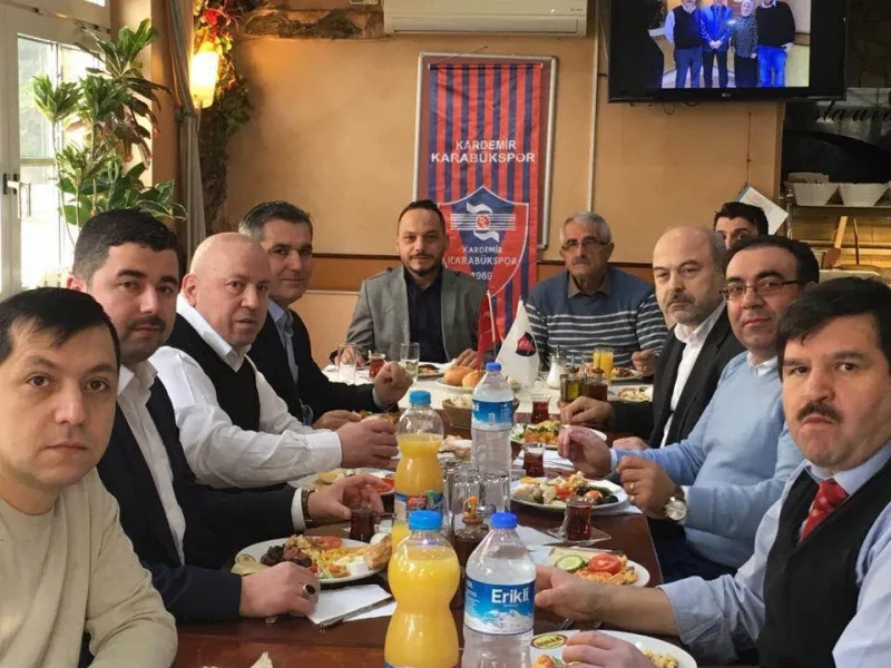 Kardemir Karabükspor Başkanı Hikmet Ferudun Tankut, Beşiktaş galibiyetinin ardından Almanya’da