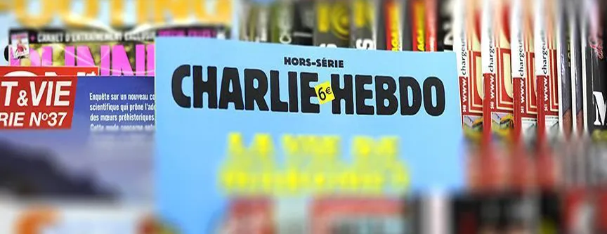 Fransız mizah dergisi Charlie Hebdo, Ocak 2015'te başkent Paris'te düzenlenen
