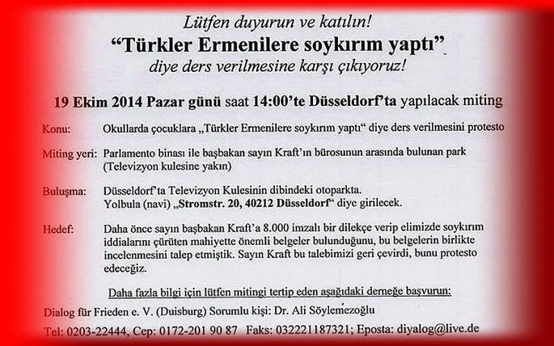 Almanya, NRW eyaletinde ders kitaplarından soykırıma yer verirlerken neden tek