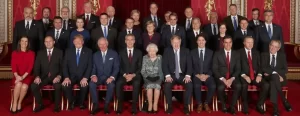 Cumhurbaşkanı Recep Tayyip Erdoğan, İngiltere Kraliçesi 2. Elizabeth tarafından NATO'nun