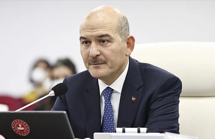 İçişleri Bakanı Süleyman Soylu, Meclis'e gelişinde basın mensuplarının sorularını yanıtladı.