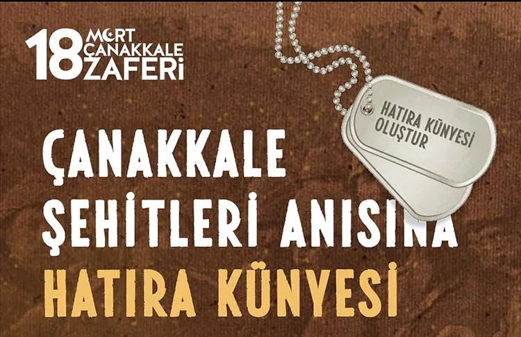 Çanakkale Savaşları Gelibolu Tarihi Alan Başkanlığınca hazırlanan uygulama kapsamında, "www.18martetkinlikleri.com"