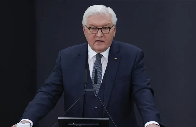 Almanya Cumhurbaşkanı Frank-Walter Steinmeier, Ukrayna'ya askeri müdahalede bulunan Rusya Devlet