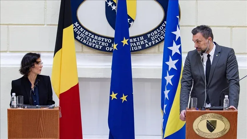 Bosna Hersek Dışişleri Bakanı Elmedin Konakovic, Belçika'nın Bosna Hersek'te büyükelçilik