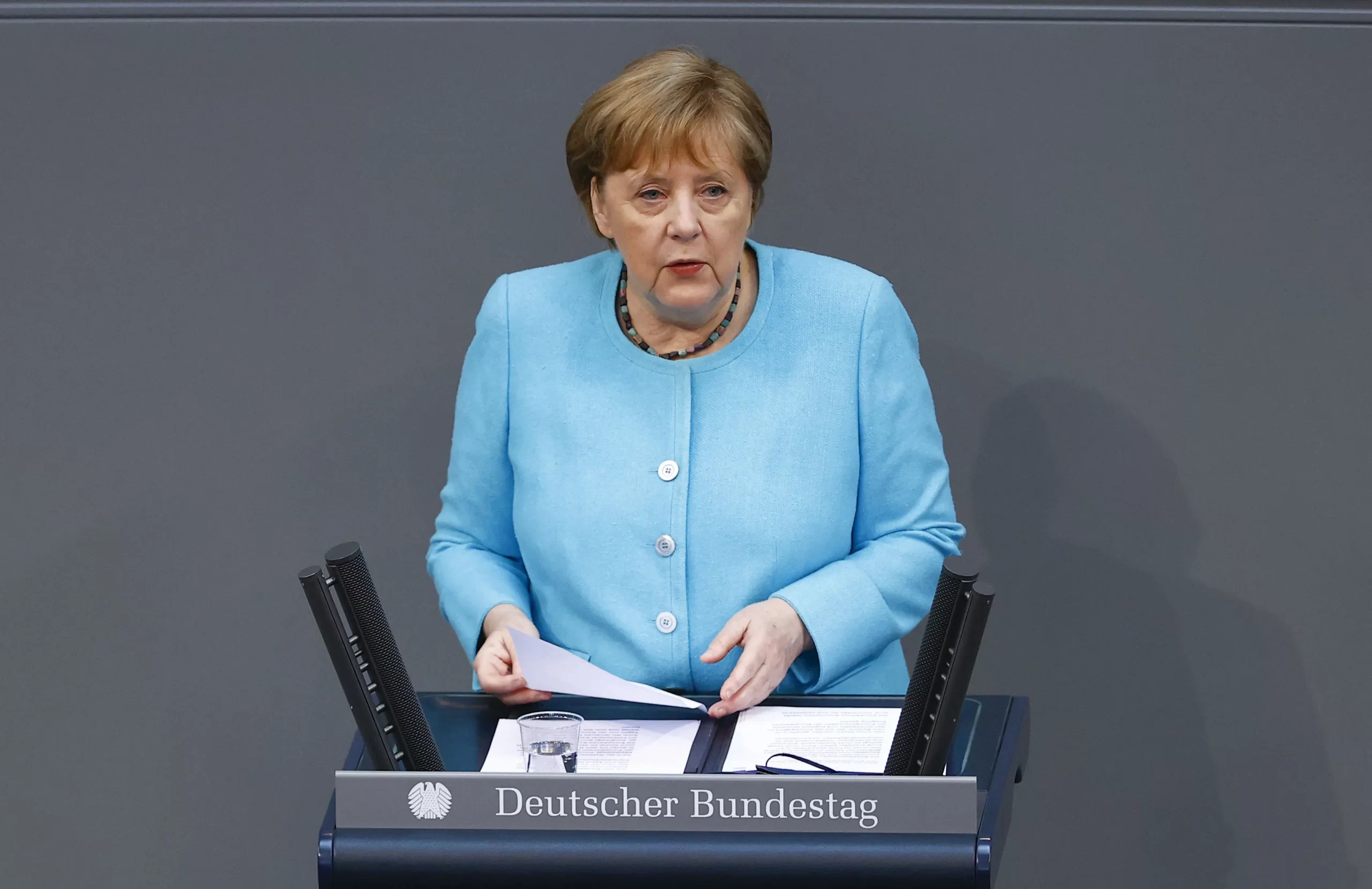 Almanya Başbakanı Angela Merkel, Avrupa Birliği’nde (AB) ortak çıkarlar üzerine