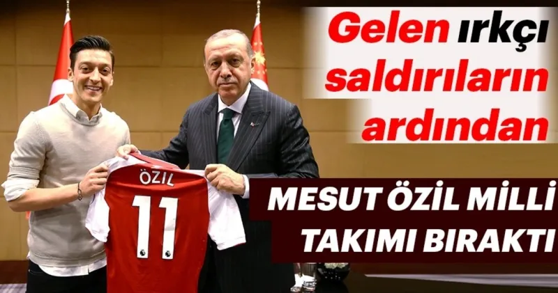 Mesut Özil, Başkan Erdoğan'la görüşmesinin ardından, maruz kaldığı ırkçı saldırılar