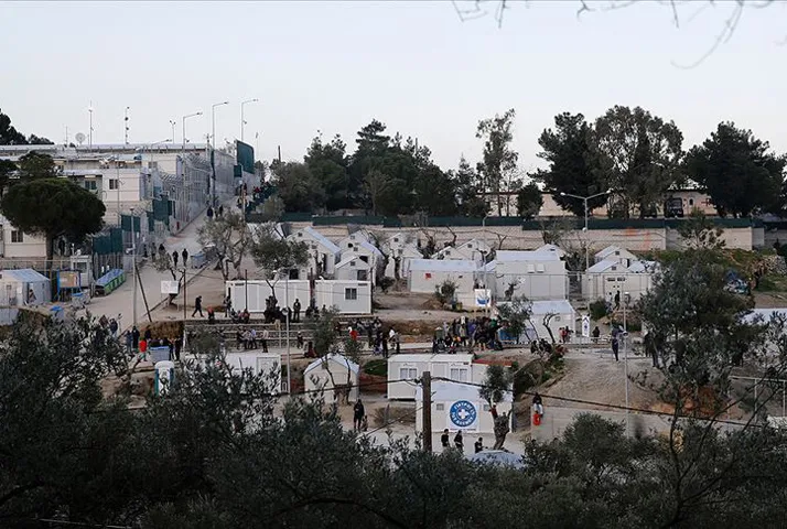 Yunanistan'ın Midilli Adası'nda insanlık dışı şartlarıyla sürekli basına yansıyan Moria