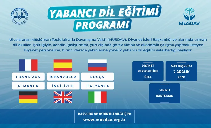 Uluslararası Müslüman Topluluklarla Dayanışma Vakfı (MÜSDAV) bünyesinde faaliyet yürüten “Müsdav