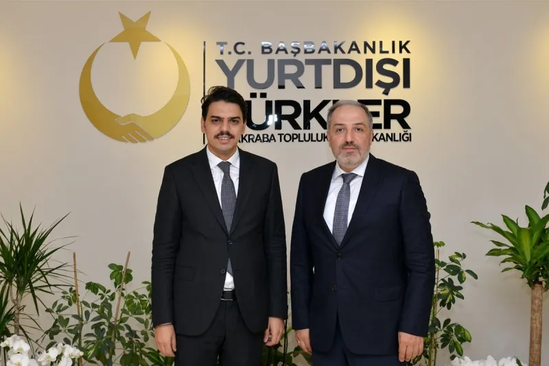 Mustafa Yeneroğlu YTB Başkanı Abdullah Eren’i ziyaret etti AK Parti İstanbul Mileltvekili Mustafa Yeneroğlu YTB Başkanı Abdullah Eren’i