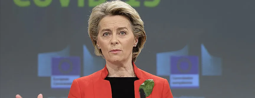 AB Komisyonu Başkanı Ursula von der Leyen, yeni tip virüs