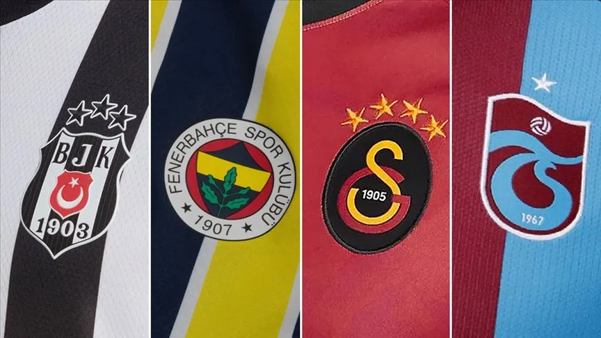Türk futbolunda "dört büyükler" olarak adlandırılan Beşiktaş, Fenerbahçe, Galatasaray ve