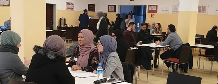 Diyanet İşleri Türk İslam Birliği’ne (DİTİB) bağlı Duisburg Merkez Camii’nde