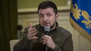 Ukrayna Devlet Başkanı Vladimir Zelenskiy, uluslararası teknoloji şirketleri Microsoft SAP