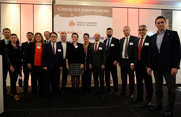 Almanya'nın Frankfurt şehrinde, Türk bankalarını bir araya getirmek amacıyla Türkiye