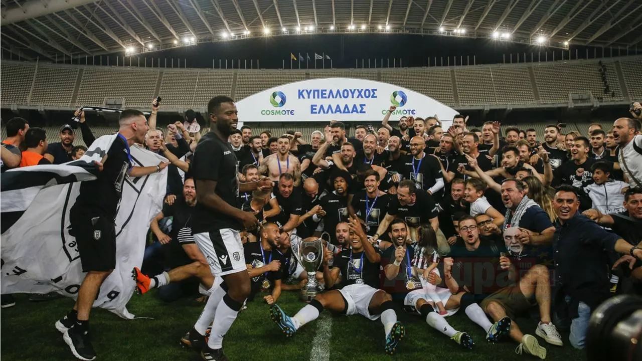   Selanik ekibi PAOK, Levadiakos'u 5-0 yenerek bitime 1 hafta