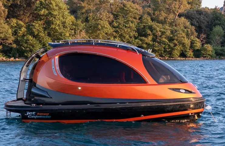 Jet Kapsül (Capsule), lüks deniz ulaşımında yeni bir çağ başlatıyor!