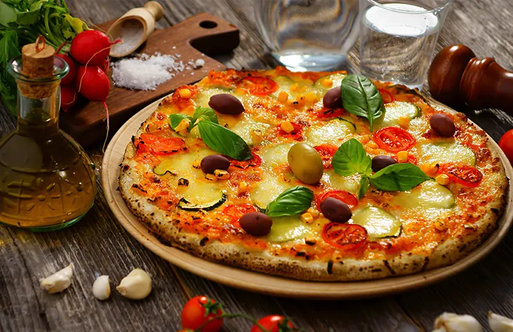 Almanya'da yapılan dondurulmuş sebze pizzaları testi, yoğun iş temposu veya
