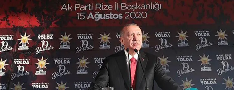 Cumhurbaşkanı ve AK Parti Genel Başkanı Recep Tayyip Erdoğan, bugün