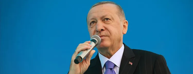 Cumhurbaşkanı ve AK Parti Genel Başkanı Recep Tayyip Erdoğan, "İzmir'deki