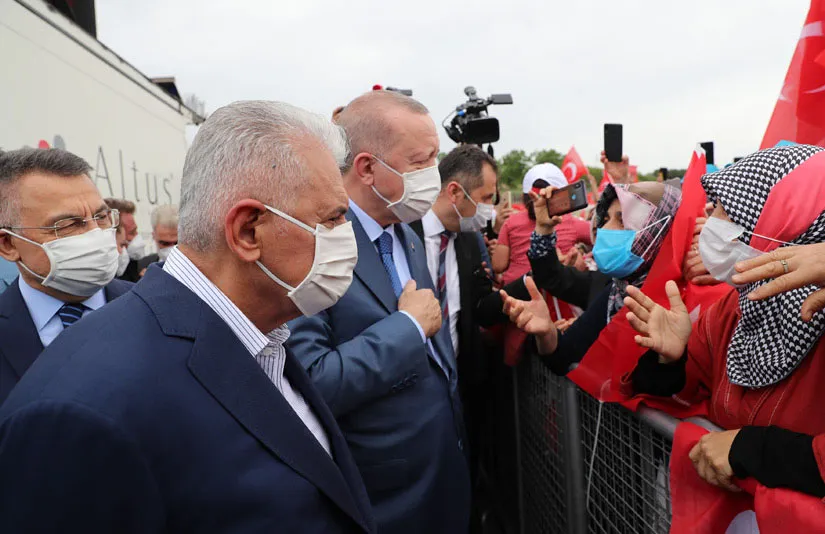 Cumhurbaşkanı Erdoğan, Kanal İstanbul Sazlıdere Köprüsü Temel Atma Töreni’nde yaptığı