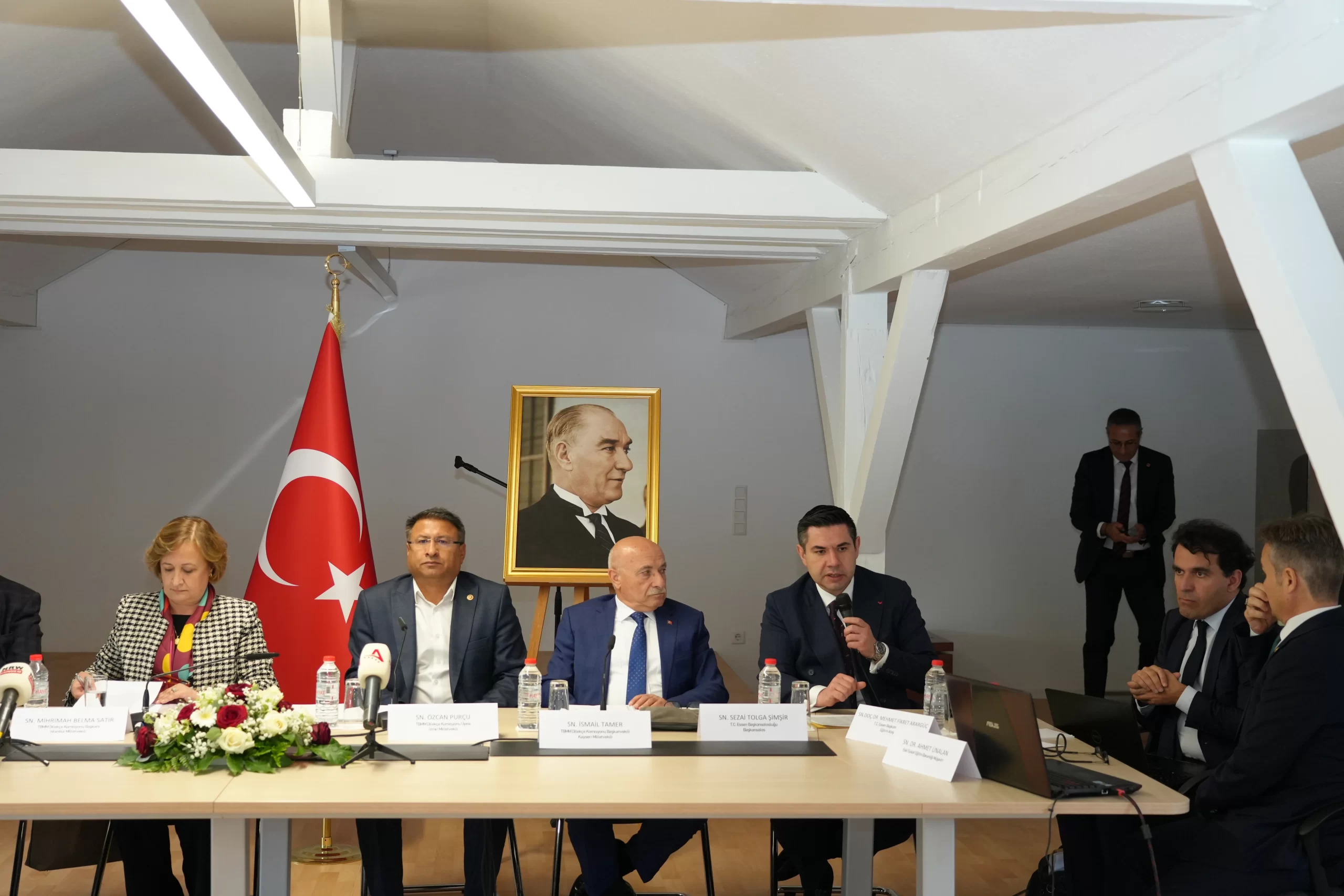 TBMM Dilekçe Komisyonu Başkanı ve üyeleri T.C Düsseldorf ve Essen