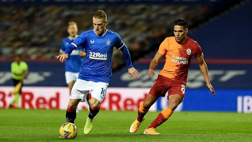 Galatasaray, UEFA Avrupa Ligi play-off turunda İskoçya temsilcisi Rangers'a 2-1