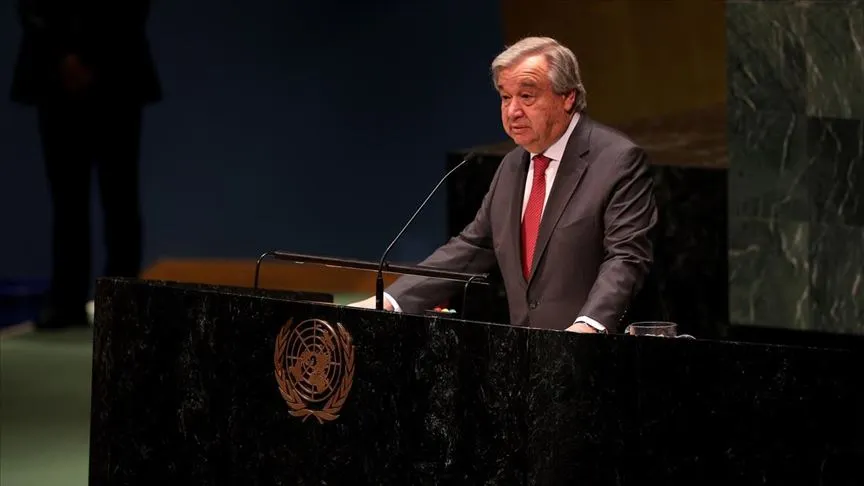 Birleşmiş Milletler (BM) Genel Sekreteri Antonio Guterres, Dünya Sağlık Örgütünün