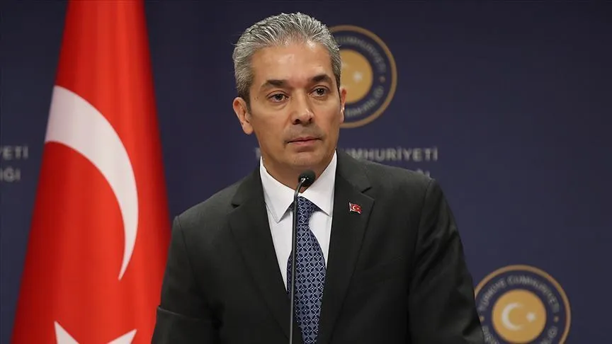 Dışişleri Bakanlığı Sözcüsü Hami Aksoy, Yunanistan Dışişleri Bakanlığının, Türkiye'nin Doğu