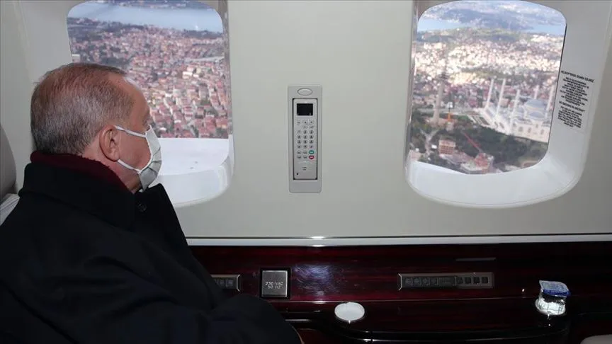 Türkiye Cumhurbaşkanı Recep Tayyip Erdoğan, TÜYAP Fuar ve Kongre Merkezi'ndeki