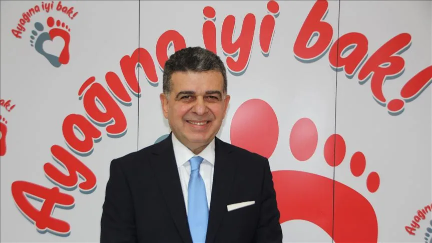 Avrupa Yara Derneği Türkiye Temsilcisi Prof. Dr. Uncu, "Diyabet hastalarının