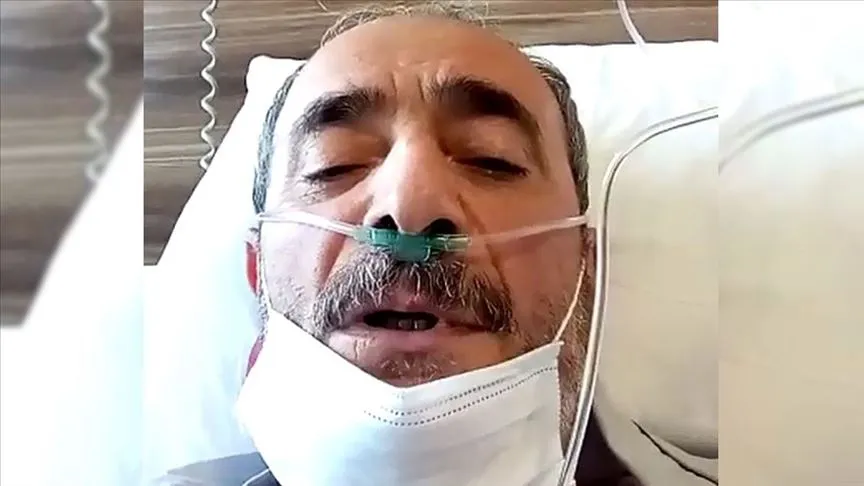 Çorum'da 20 gün yeni tip koronavirüs (Kovid-19) tedavisi gördükten sonra