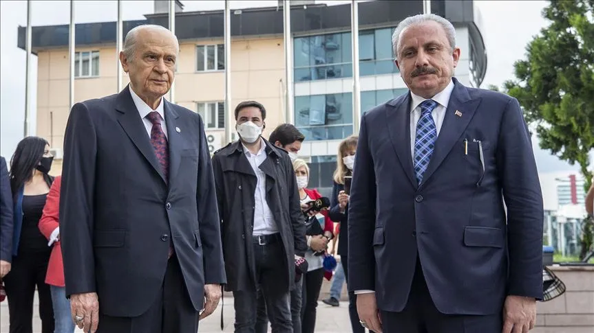 TBMM Başkanı Mustafa Şentop, TBMM Başkanlığına adaylık konusunda, "Milletvekili arkadaşlarımızın