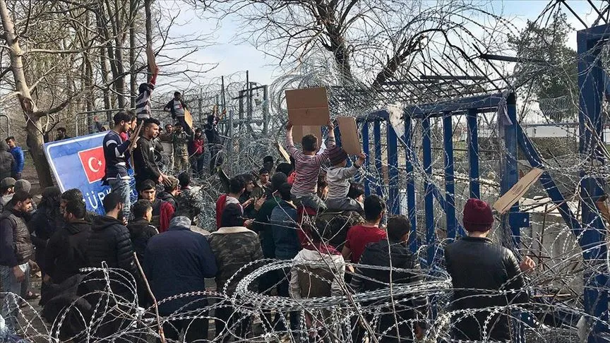 Edirne'ye gelen sığınmacıların Avrupa'ya geçmek için verdiği mücadele devam ediyor.